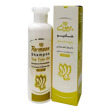 شامپو روغن درخت چای 250 گرمی پرمون